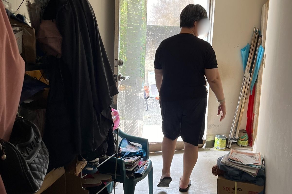 一箱物資，讓翰翰家度過風雨